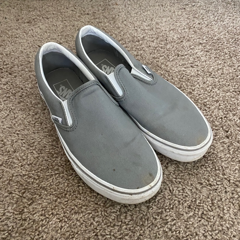 Grey vans